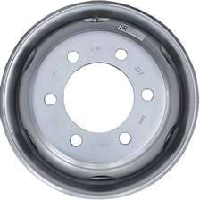 Колесный диск JST КАМАЗ Компас-9/JAC 6.75х17.5/6х222.25 D161 (уп) ET127 серебристый с вент.